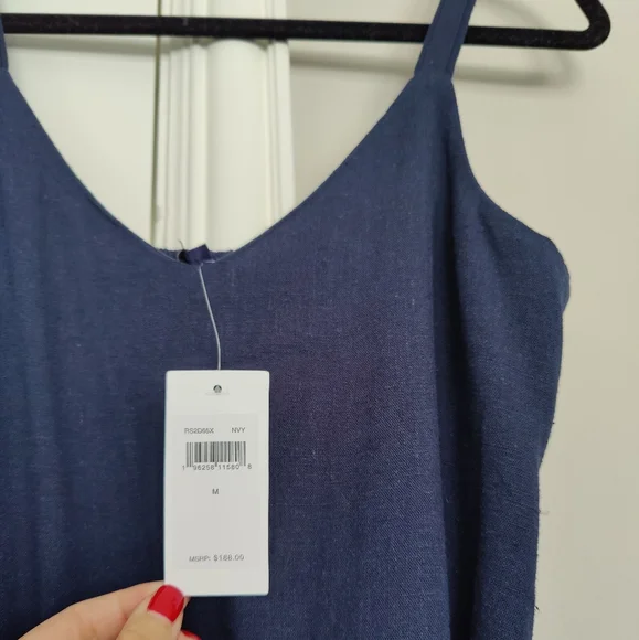 SPLENDID Wynona Linen Blend Maxi Dress | M - Picture 8 of 15